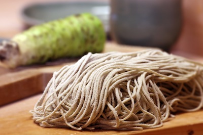 打ちたての蕎麦