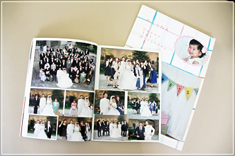 フォトブック内側